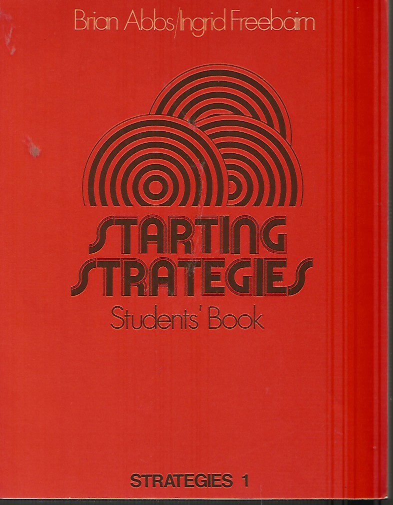 Starting strategies : livre de l'élève book