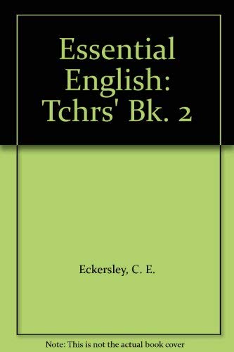 Essential English: Tchrs' Bk. 2 Books