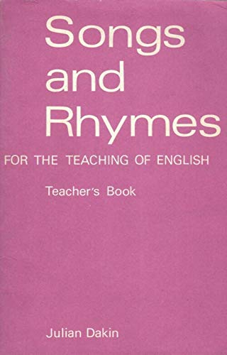 Tchrs' (Songs and Rhymes for the Teaching of English) Foreign Languages ​​& Dictionaries