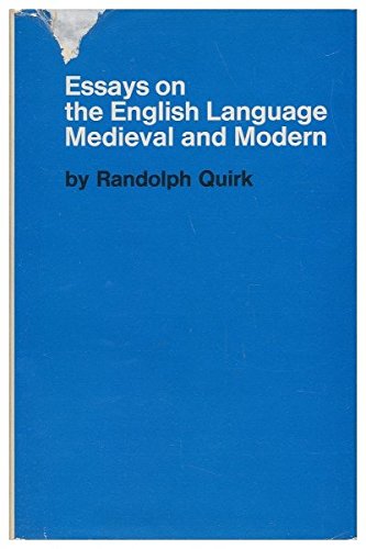 Essays on the English Language: Medieval and Modern (Linguistics Library) Books