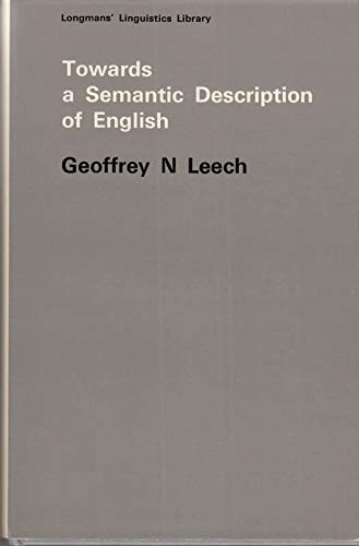 Towards a Semantic Description of English (Linguistics Library) Books