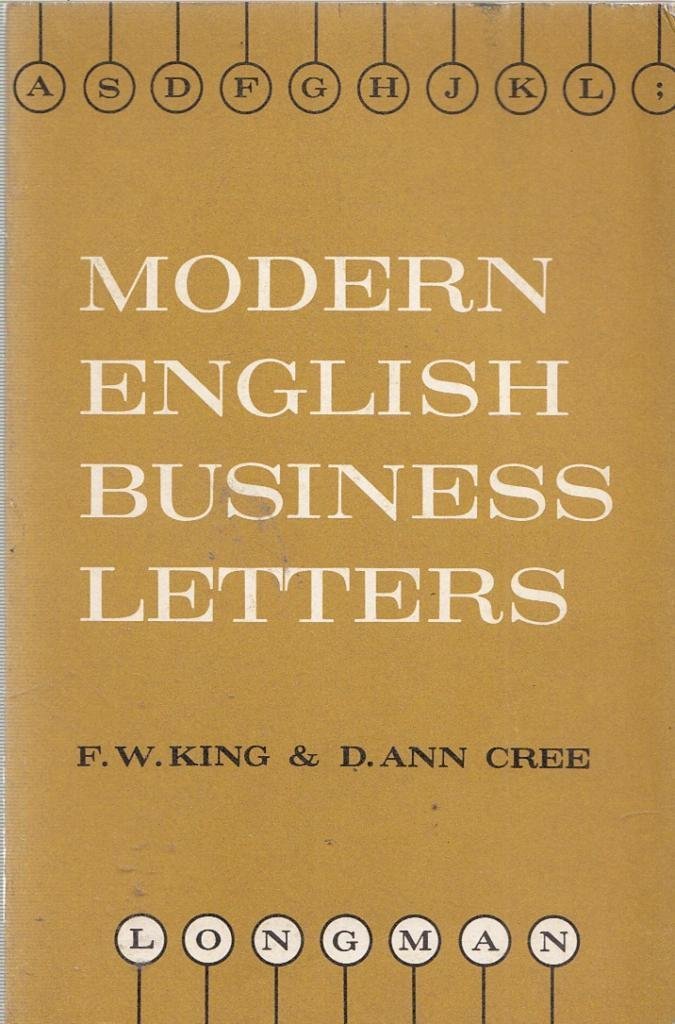 Modern English Business Letters Foreign Languages ​​& Dictionaries