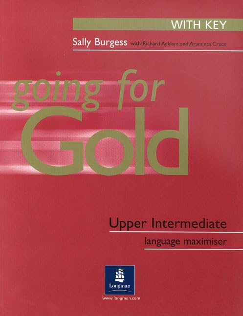 Product Image: Going for Gold Upper Intermediate Language Maximiser with Key
