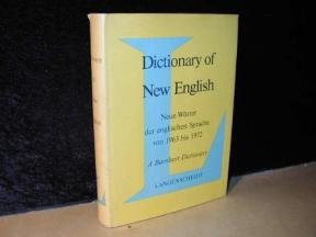 Dictionary of New English, 1963-72, A Books