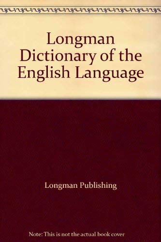Longman Dictionary of the English Language Books
