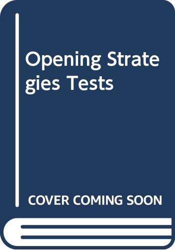 Product Image: Opening Strategies Tests