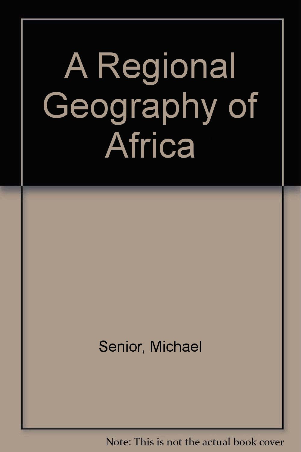 A Regional Geography of Africa Leisure, Home & Garden
