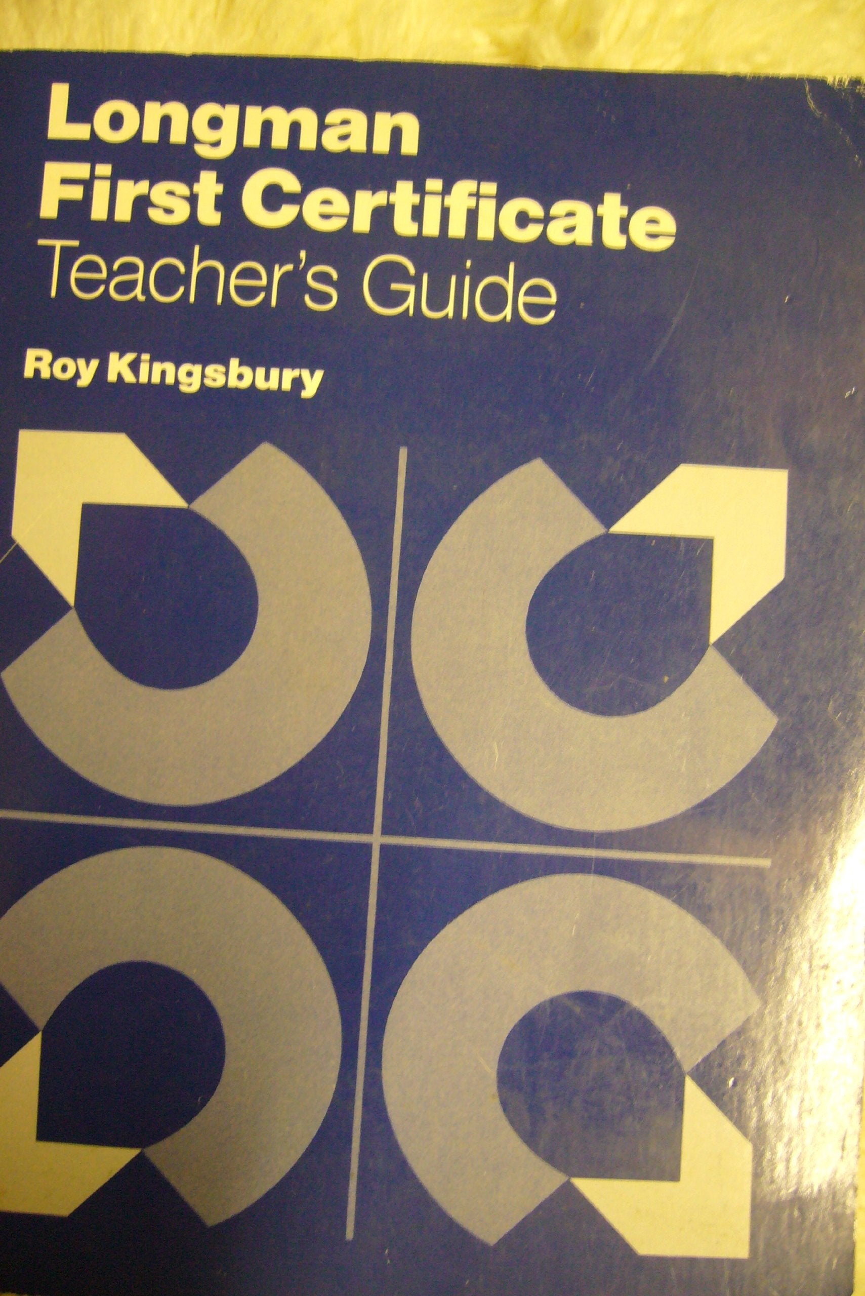 Tchrs' (Longman First Certificate) Foreign Languages ​​& Dictionaries