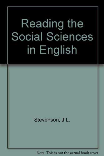 Reading the Social Sciences in English book