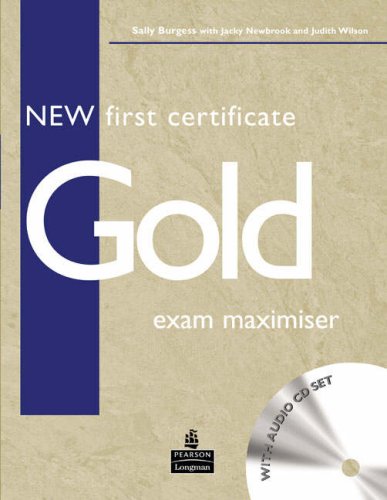 New First Certificate Gold Exam Maximiser No Key & CD Pack Foreign Languages ​​& Dictionaries