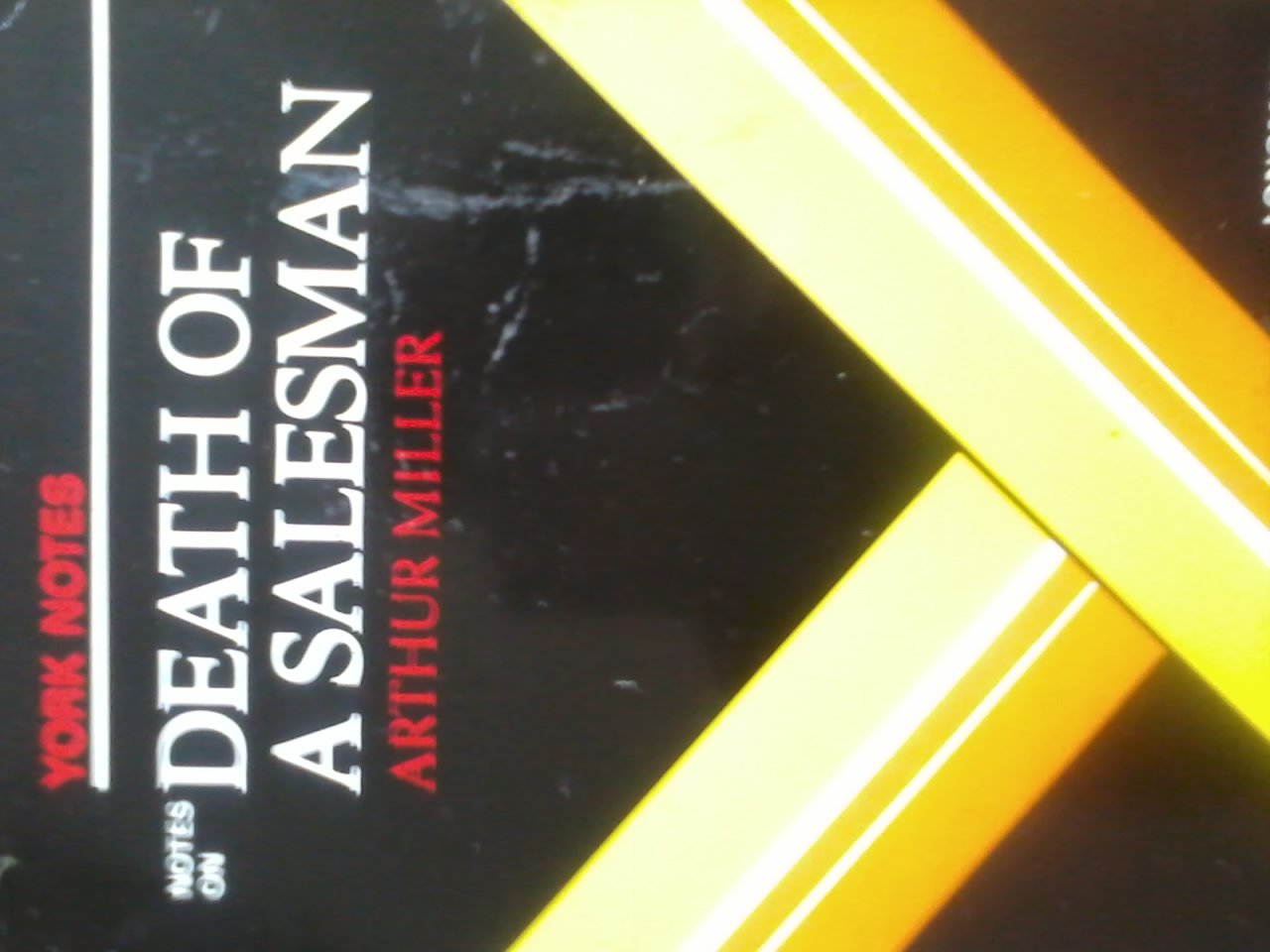 Notes on Miller's "Death of a Salesman" (York Notes) Books