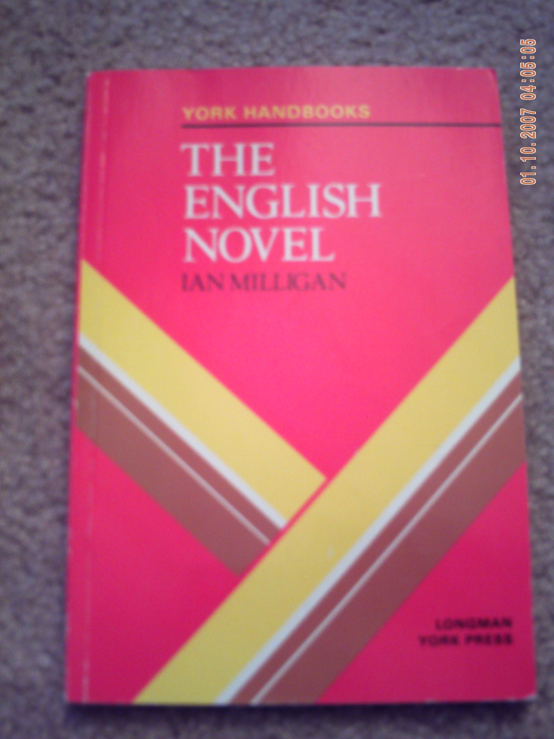 English Novel, The (York Handbooks S.) Books