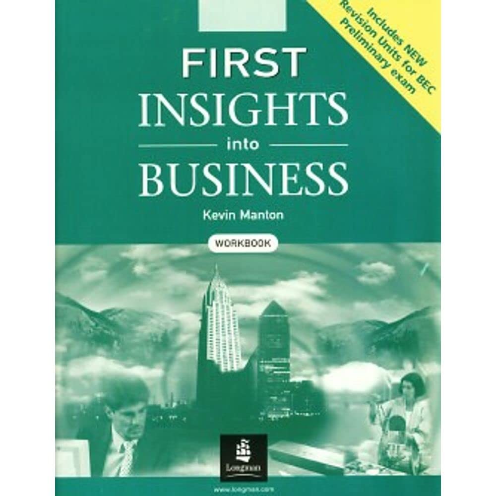 Workbook with New Revision Units for BEC Preliminary exam: With Key (Insights) Business, Finance & Career