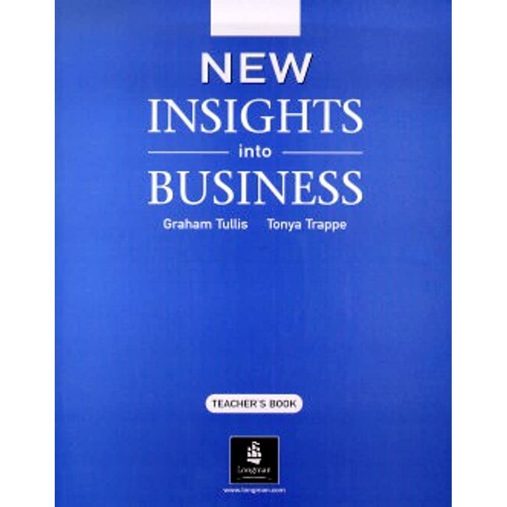 New Insights into Business Teacher's Book New Edition Foreign Languages ​​& Dictionaries