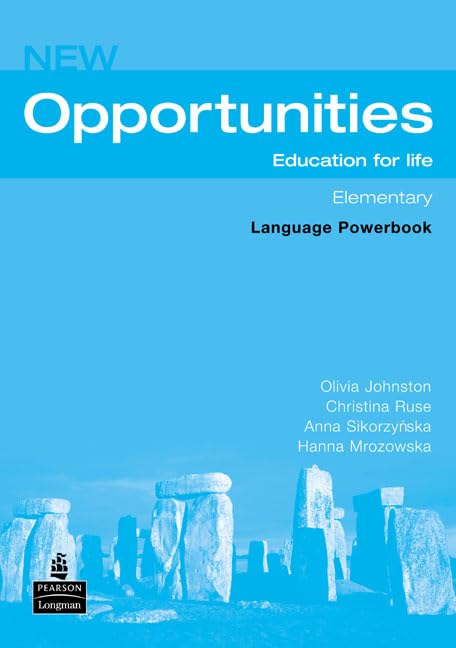 Opportunities Global Elementary Language Powerbook NE Foreign Languages ​​& Dictionaries