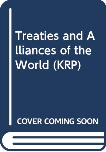 Treaties and Alliances of the World (KRP) Books