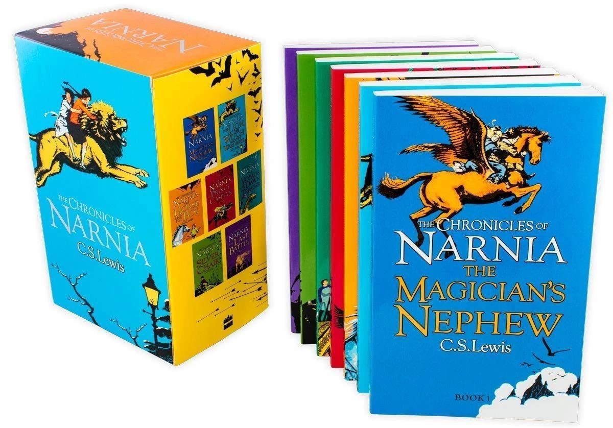 Chronicles Of Narnia 7 Book Collection Box Set Fantasy & Sci-Fi