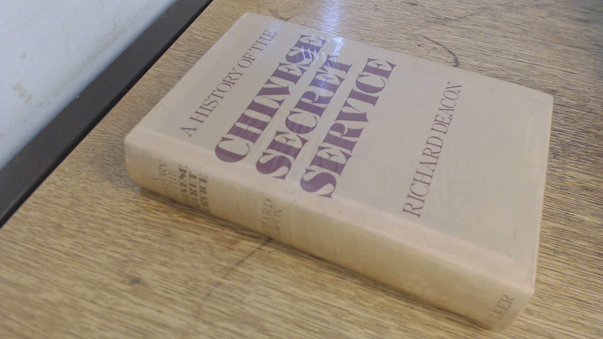 A History of the Chinese Secret Service book