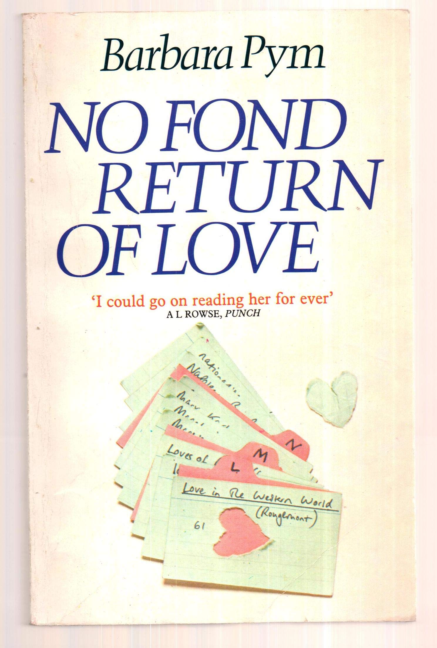 No Fond Return of Love (A Panther book) Contemporary literature