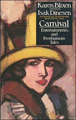 Carnival: Entertainments and Posthumous Tales Contemporary literature