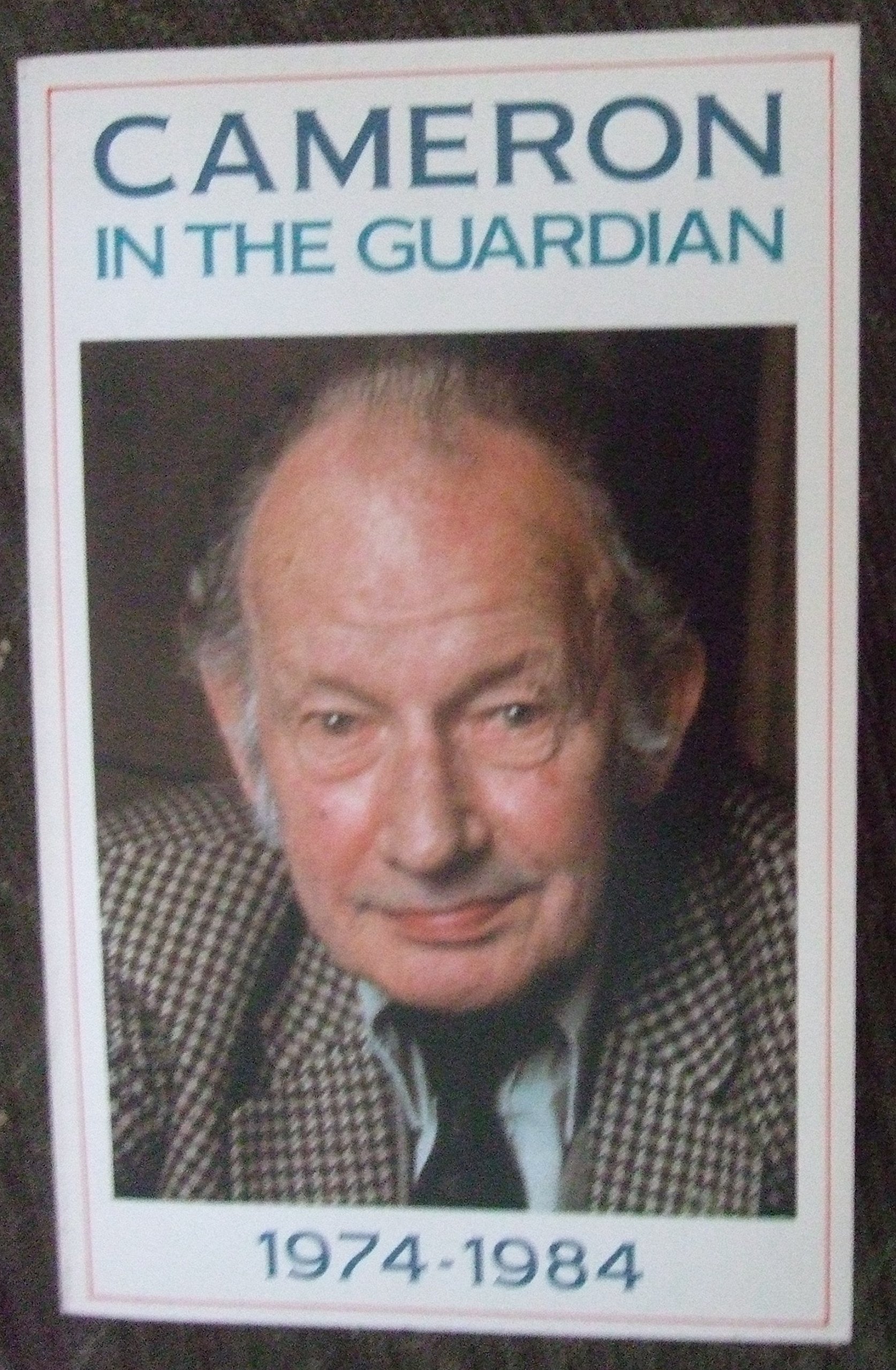 Cameron in the "Guardian", 1974-84 Books