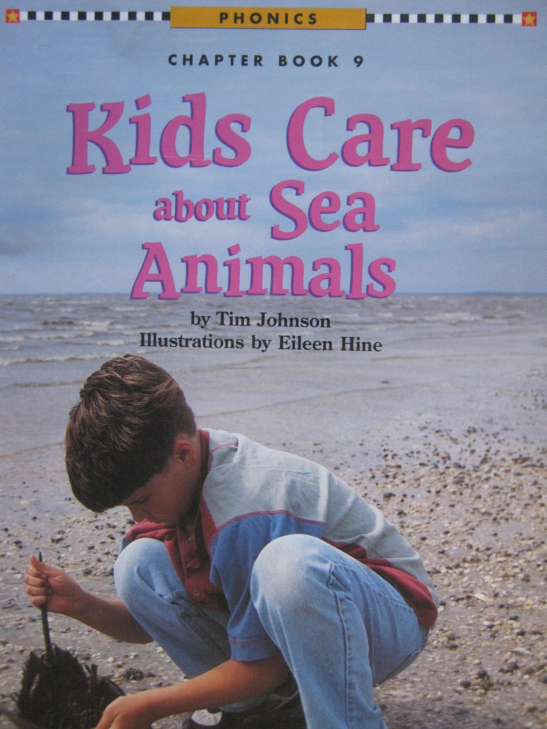 Kids care about sea animals (Phonics chapter book) Books