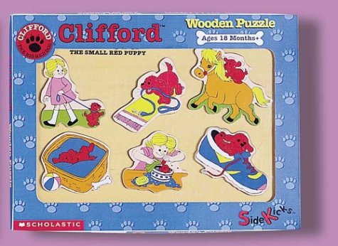 Clifford Small Red Puppy Wooden Puzzle--dailey Act (18 Mo) book