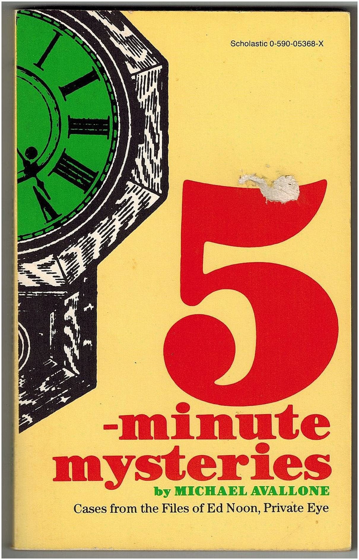 Five-Minute Mysteries: Cases from the Files of Ed Noon Books
