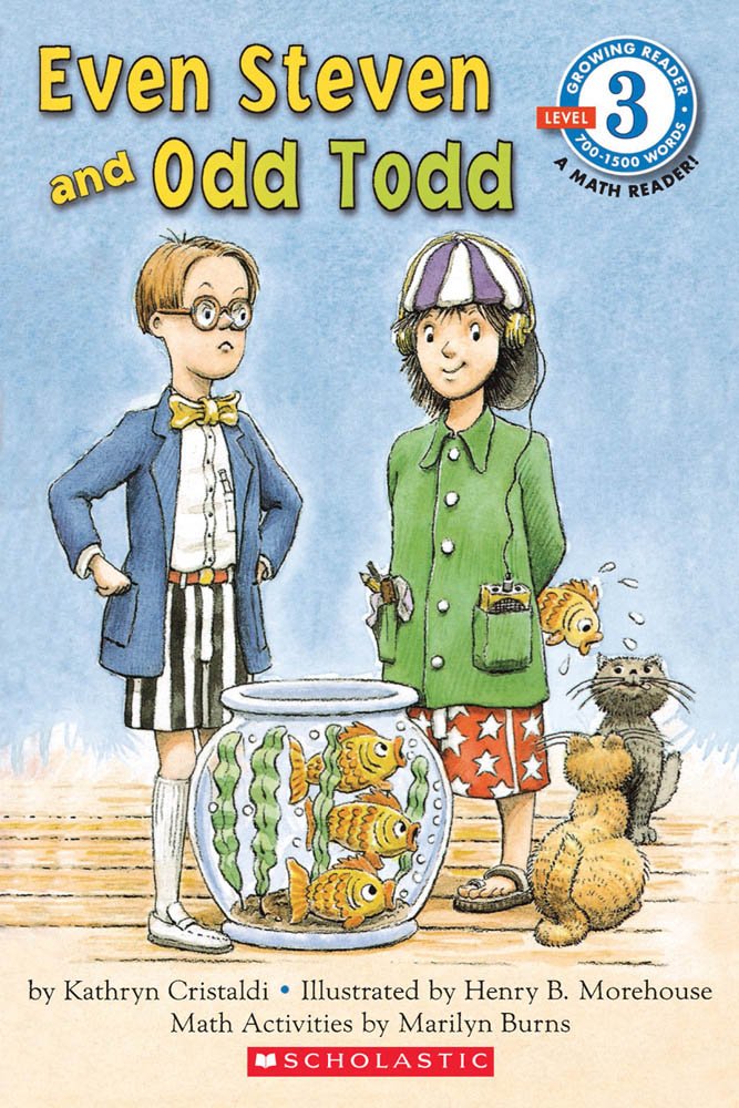 Scholastic Reader Level 3: Even Steven and Odd Todd (Hello Math Reader. Level 3) Foreign Languages ​​& Dictionaries