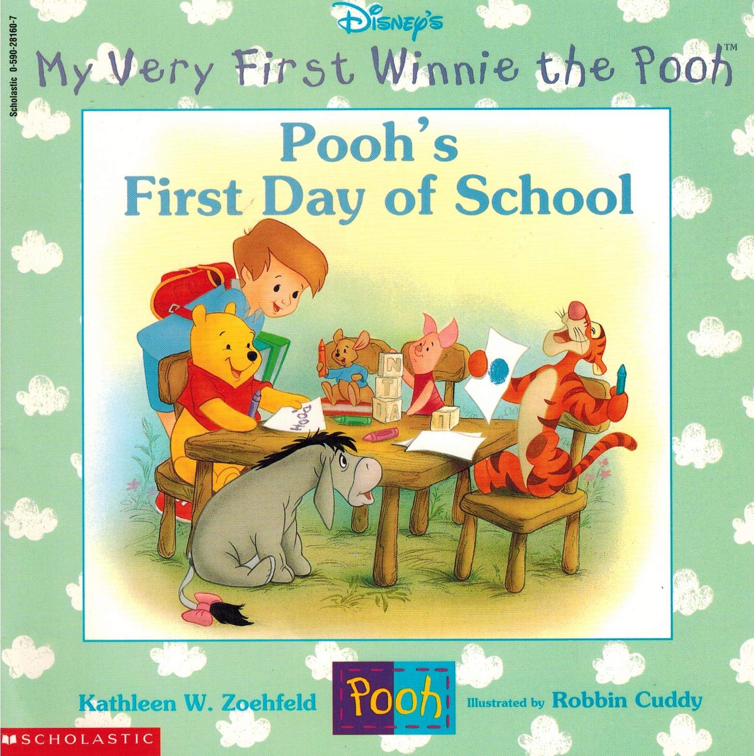 POOH'S FIRST DAY OF SCHOOL (DISNEY'S MY VERY FIRST WINNIE THE POOH) book