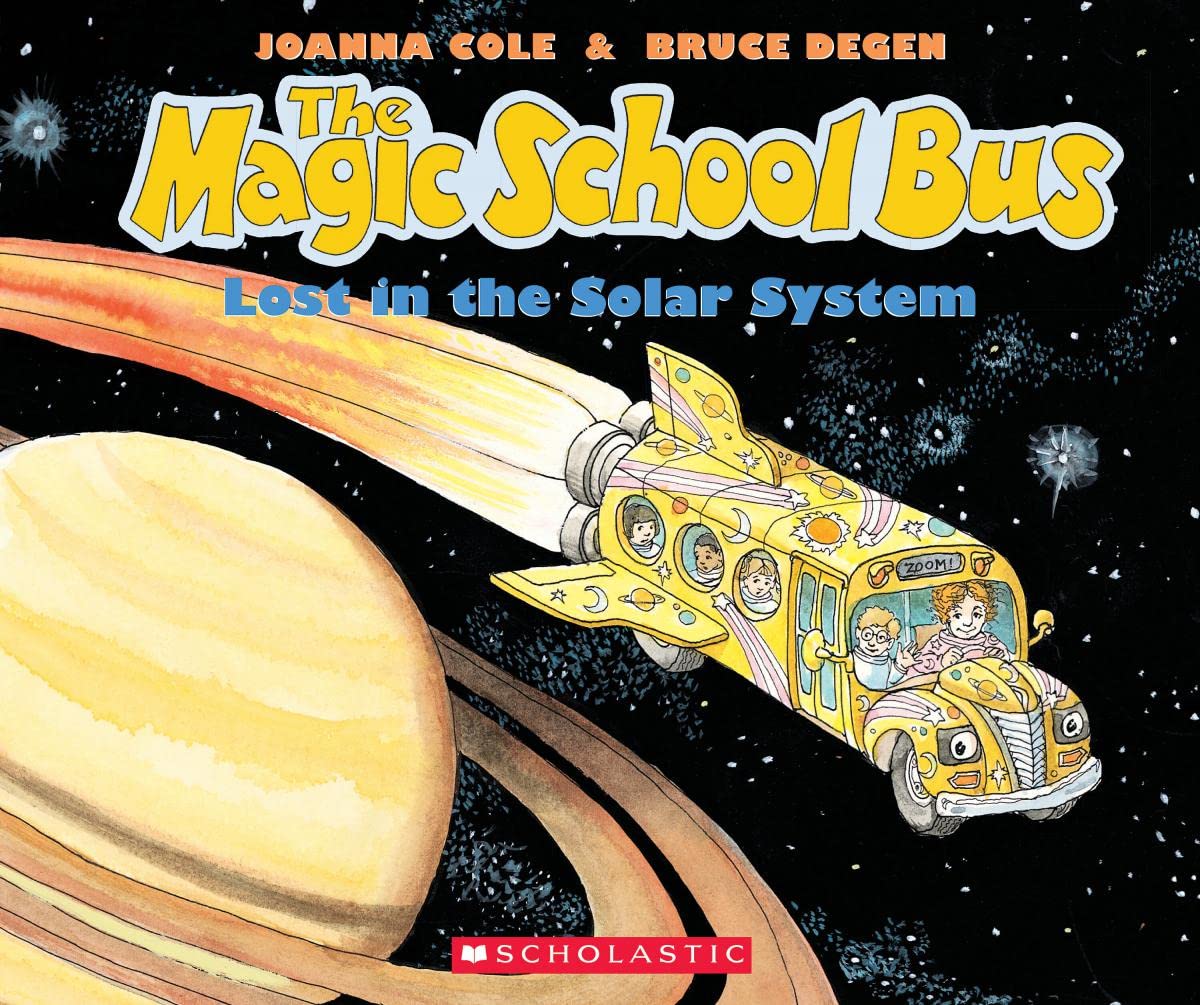 The Magic School Bus Lost in the Solar System Books
