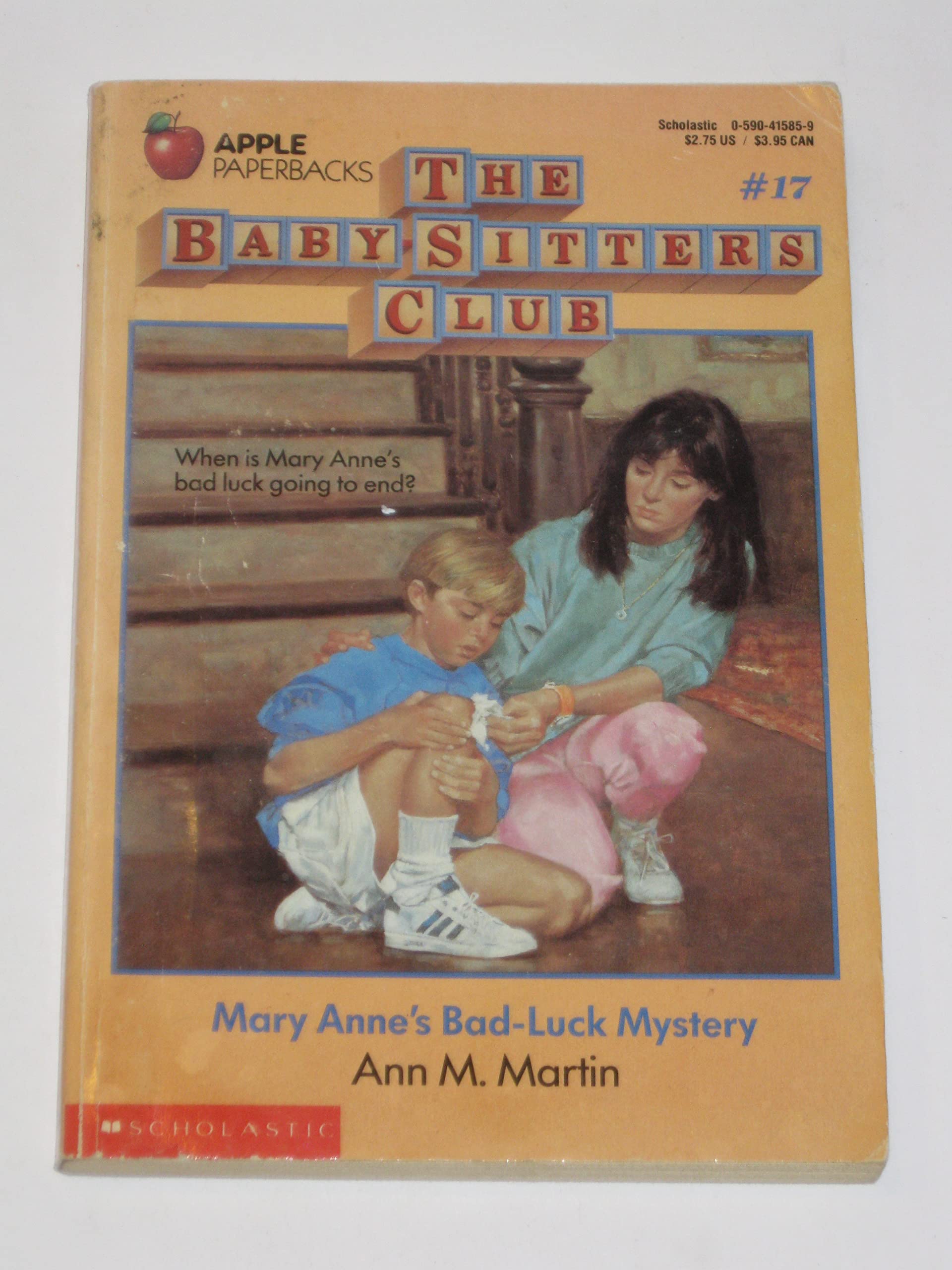 Mary Anne's Bad-Luck Mystery book