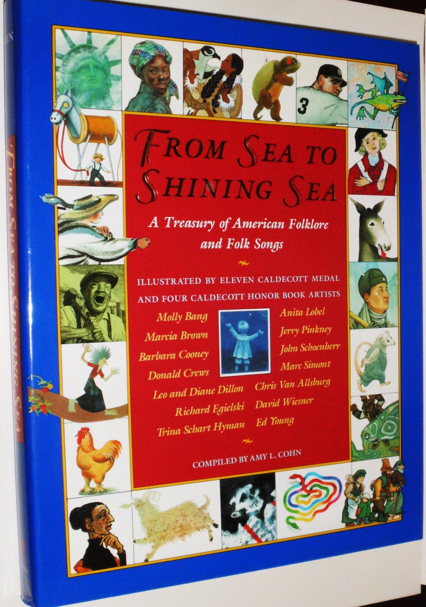 From Sea to Shining Sea: A Treasury of American Folklore and Folk Songs Books