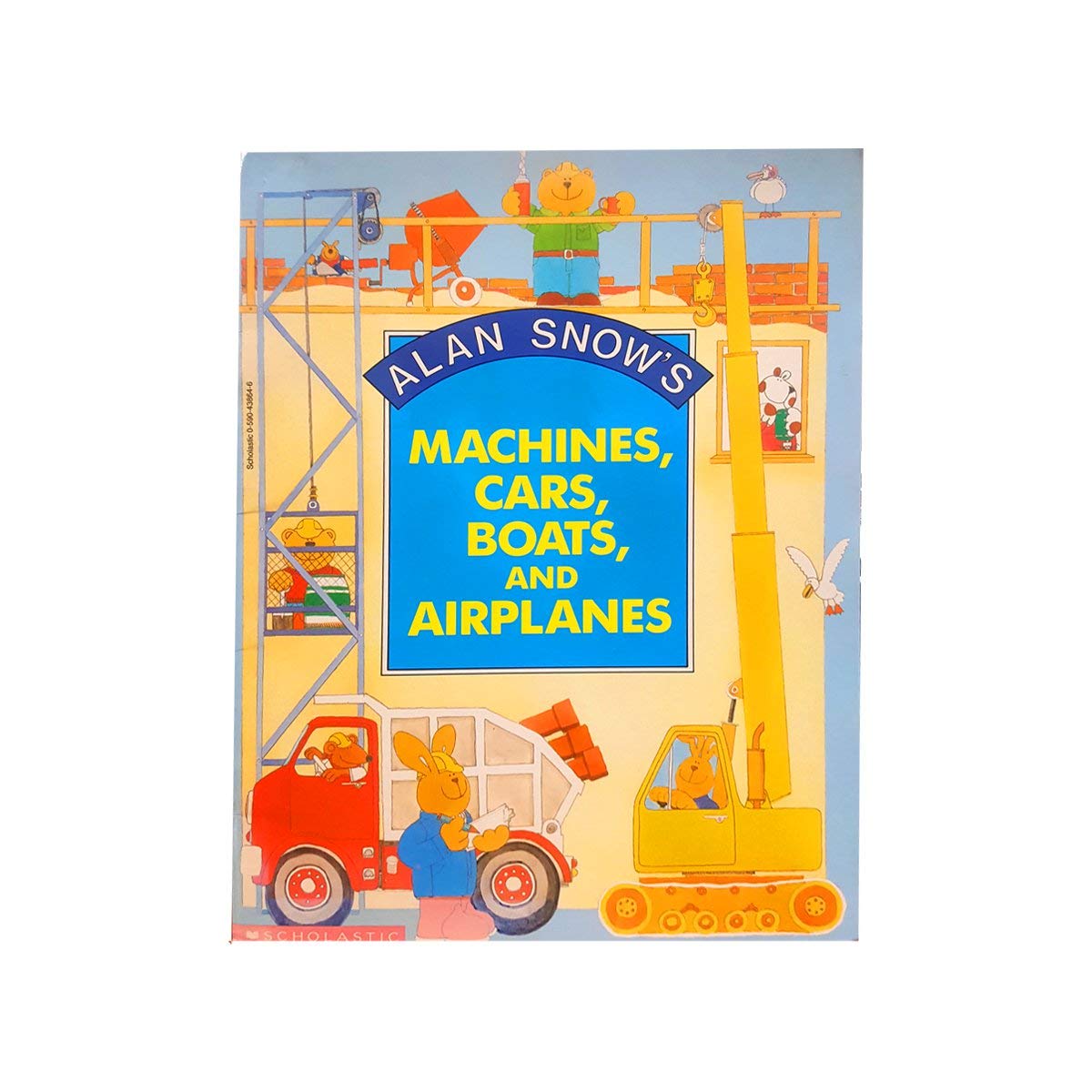 Alan Snow's Machines, Cars, Boats, and Airplanes Books