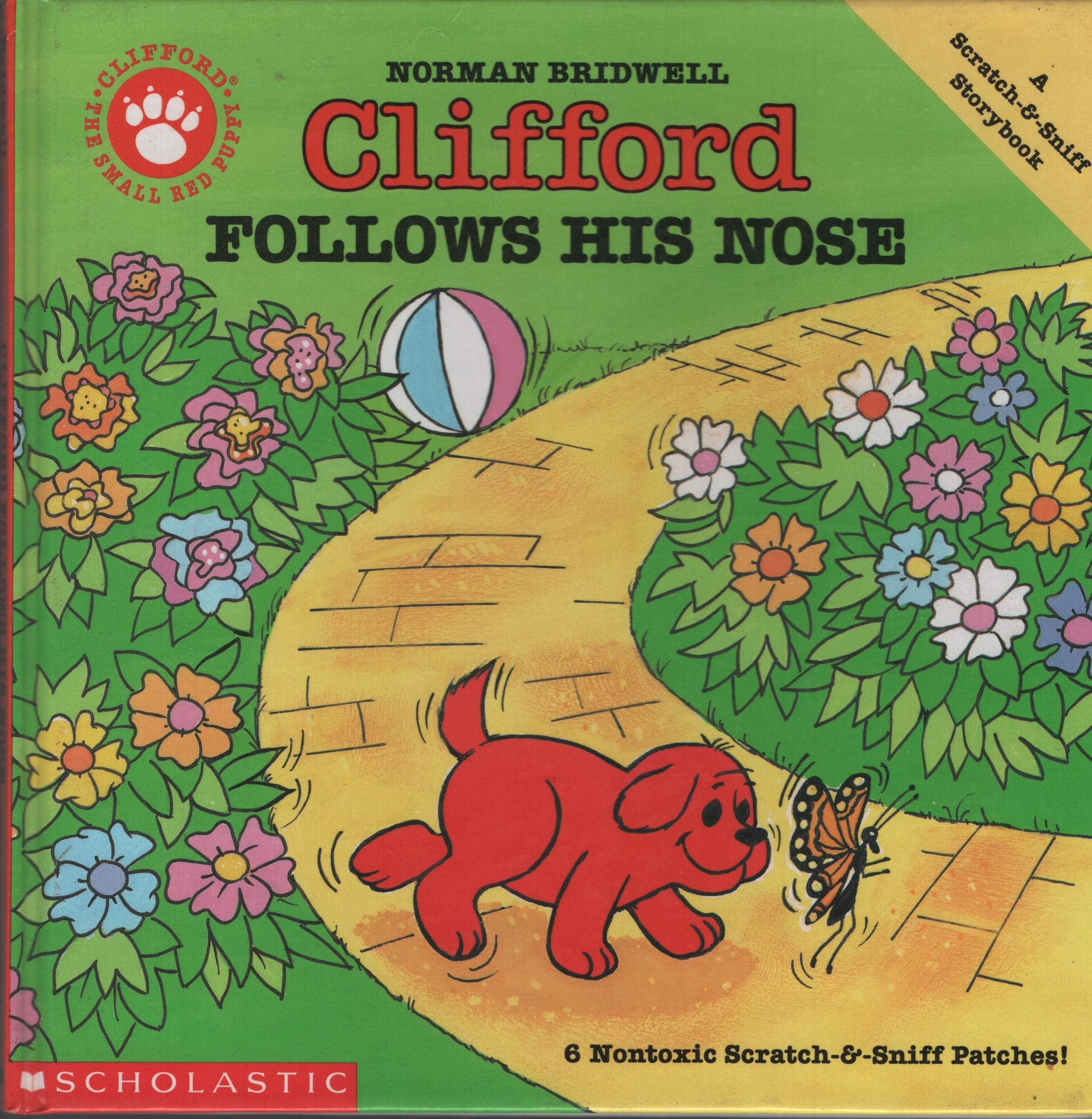 Clifford Follows His Nose (Scratch-&-Sniff Storybook) Books