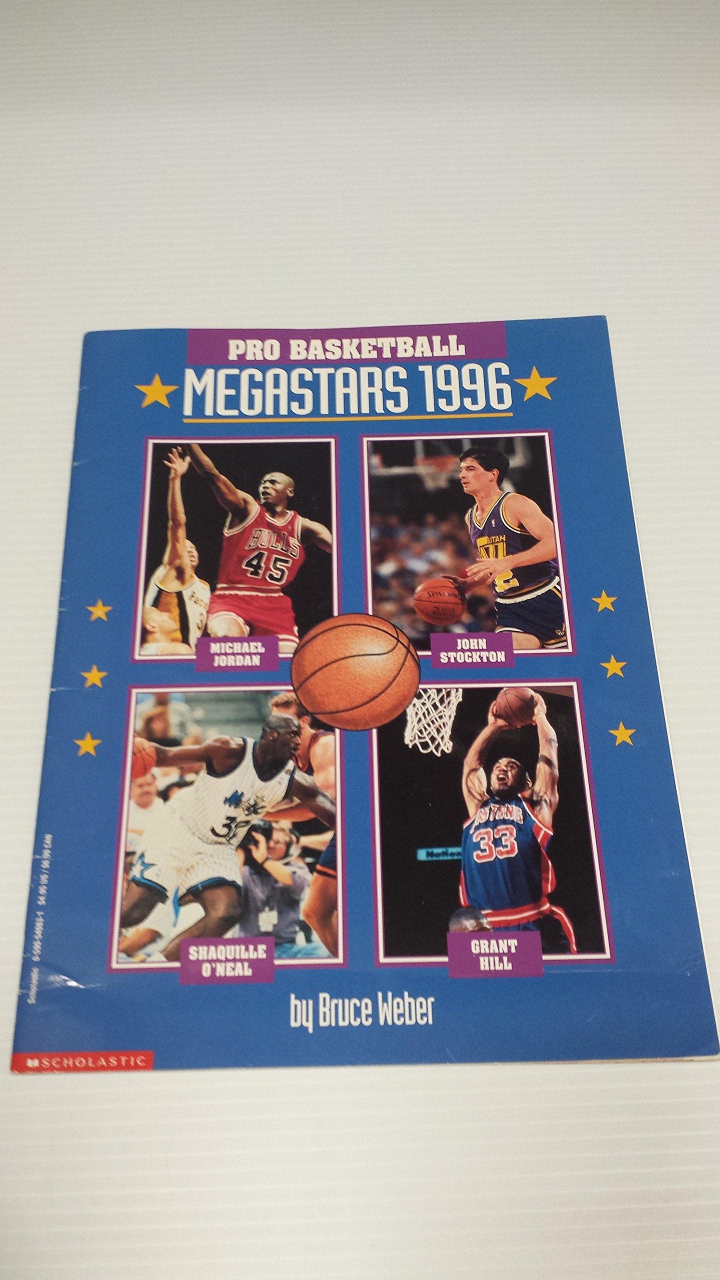 Pro Basketball Megastars 1996 (Picture Books) Leisure & Fun