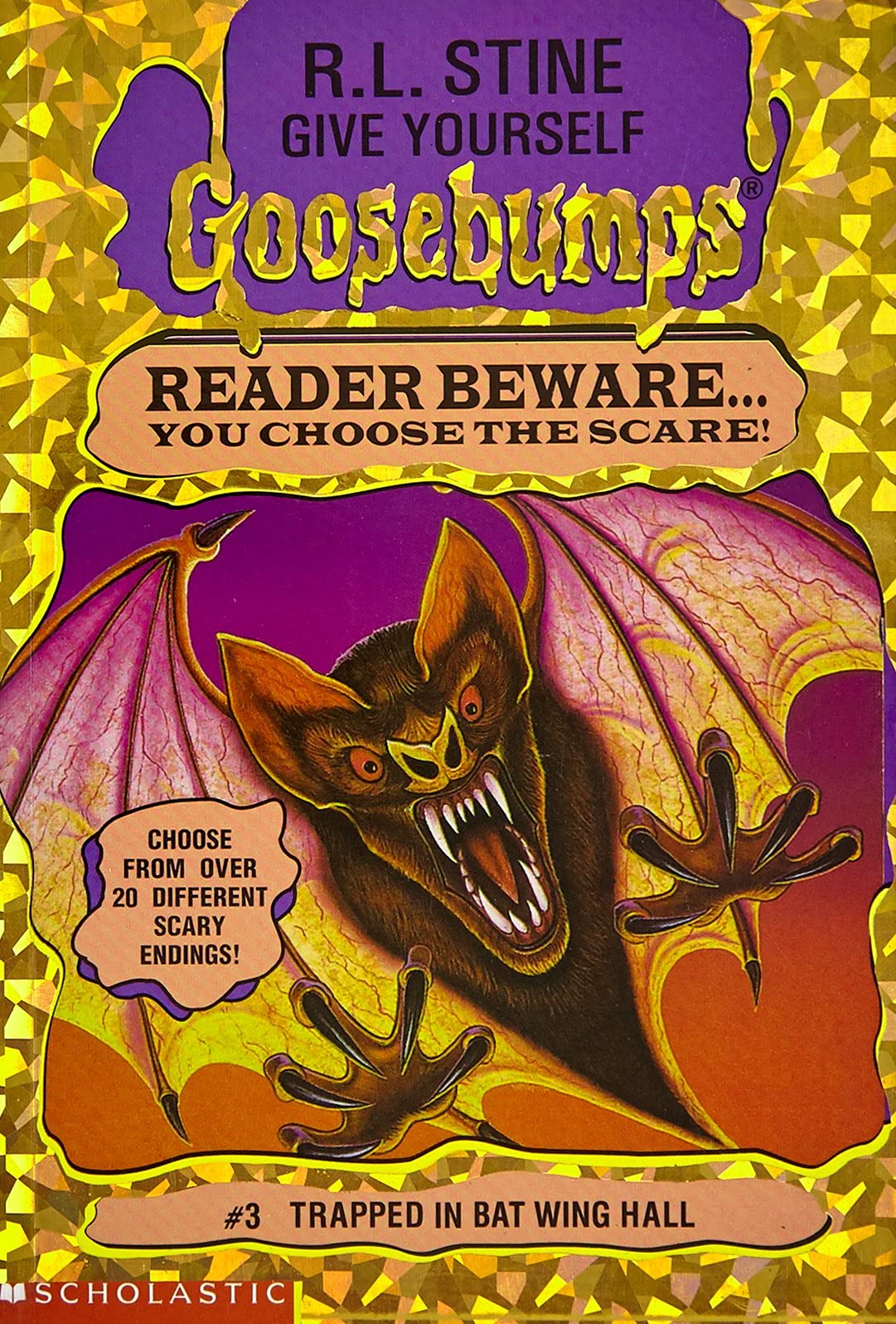 Trapped in Bat Wing Hall (Give Yourself Goosebumps, Band 3) Horror & Mystery