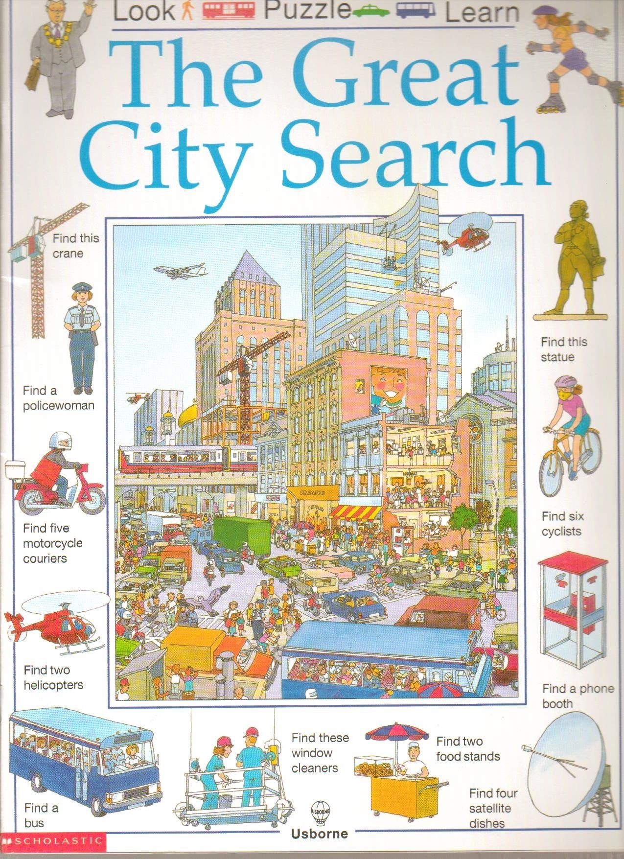 The Great City Search (Look - Puzzle - Learn) Books