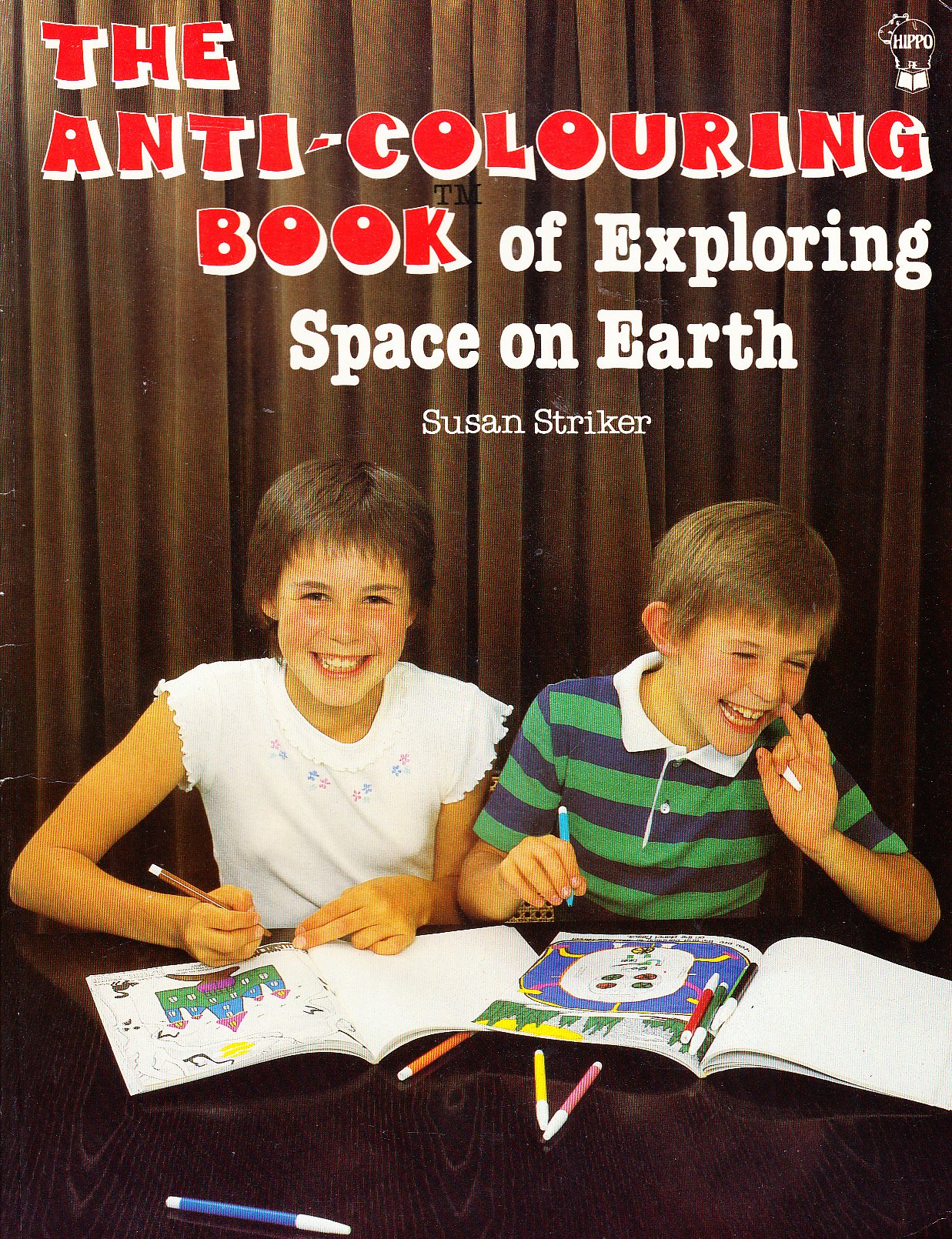 Anti-colouring Book of Exploring Space on Earth (Hippo activity) Tiptoi & Games