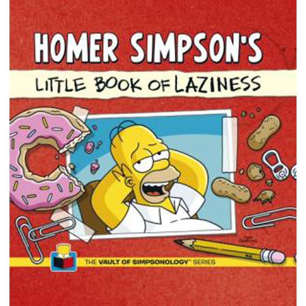 Homer Simpson's Little Book of Laziness Cartoons