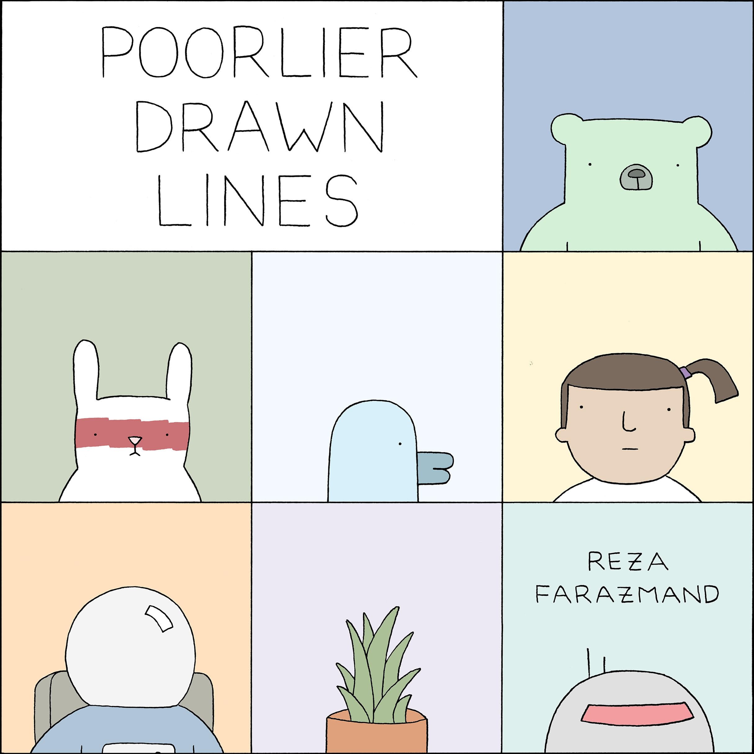 Poorlier Drawn Lines: Reza Farazmand Humour & Satire
