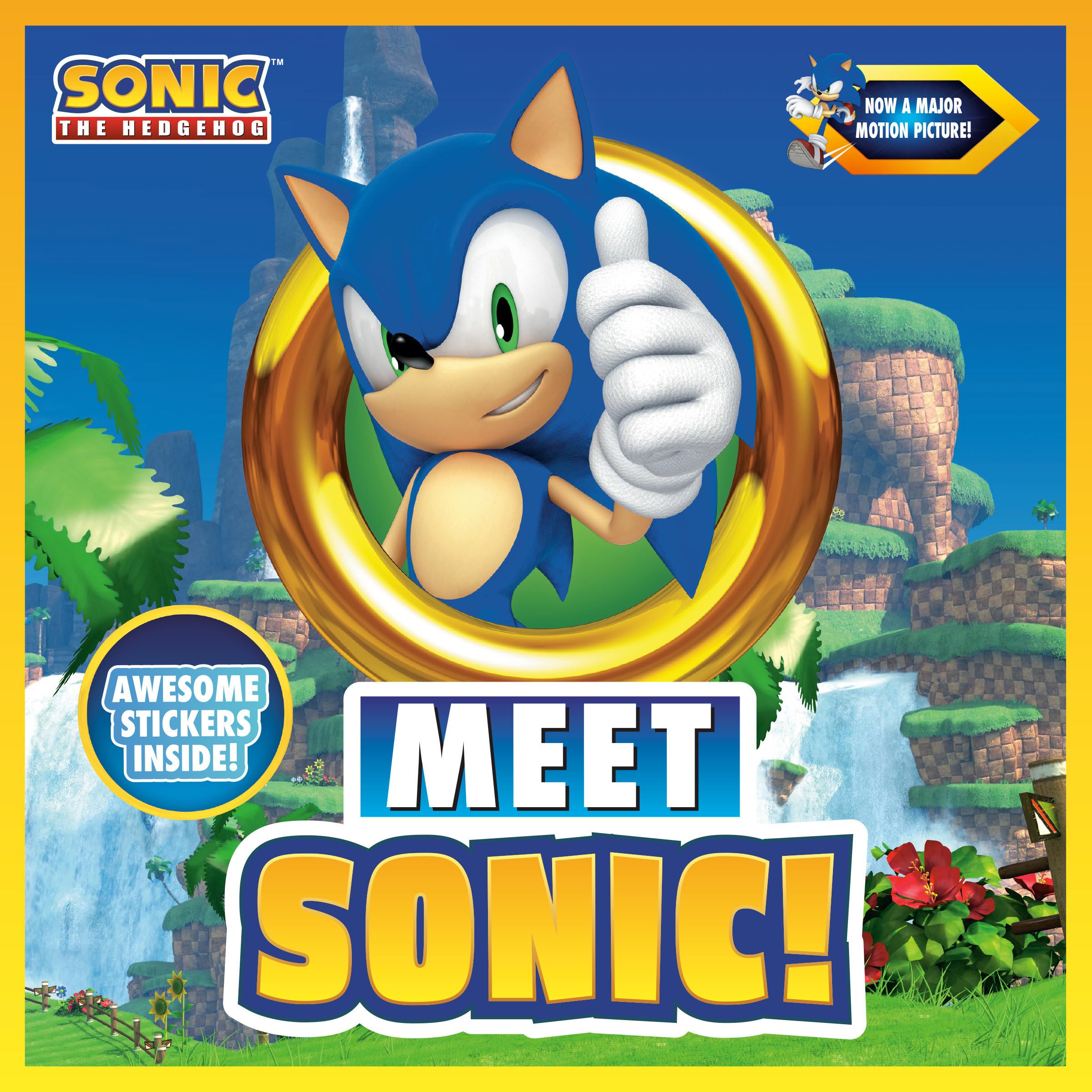 Meet Sonic!: A Sonic the Hedgehog Storybook Manga