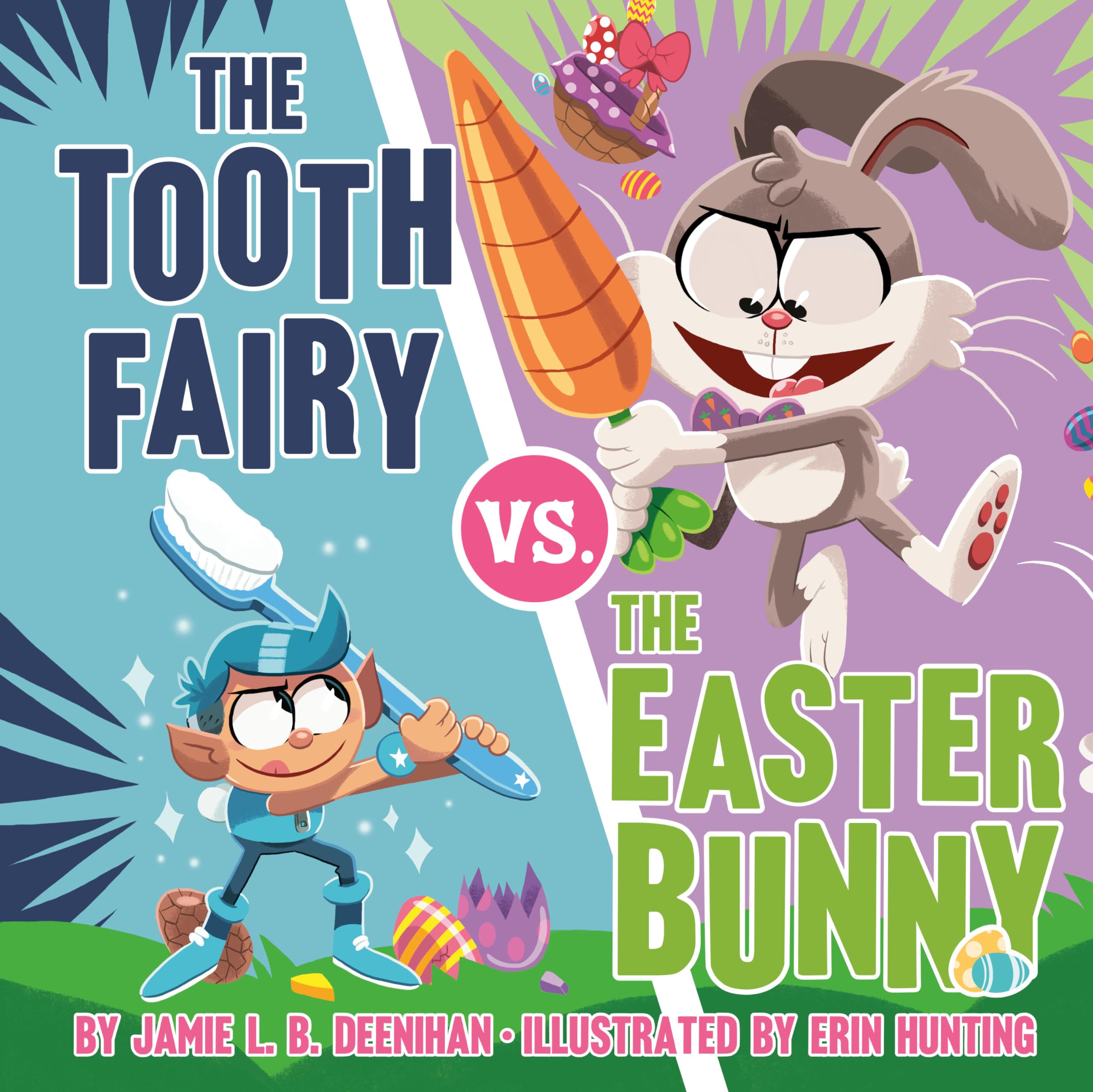 The Tooth Fairy vs. the Easter Bunny Parents & Children