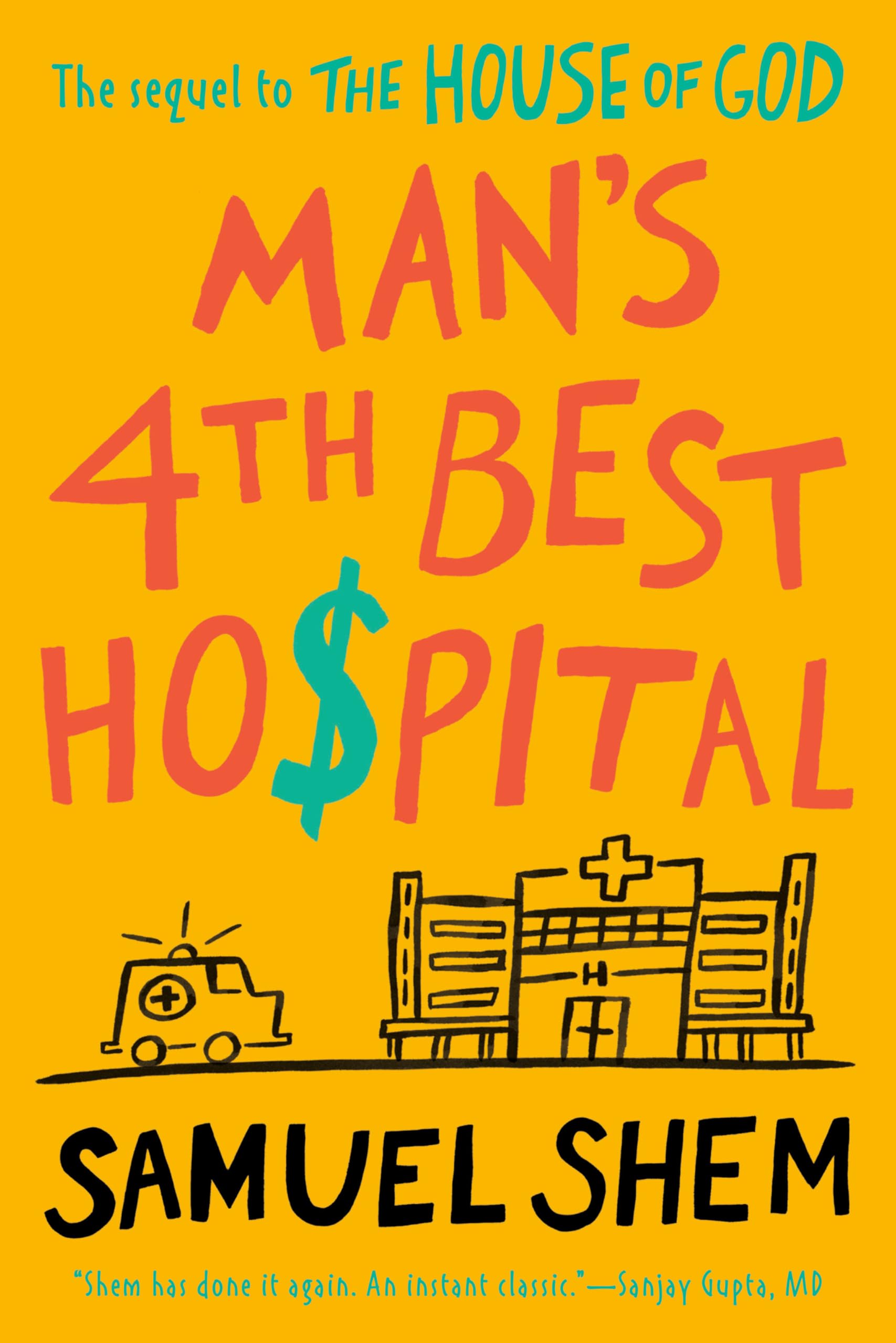 Man's 4th Best Hospital Contemporary literature Books