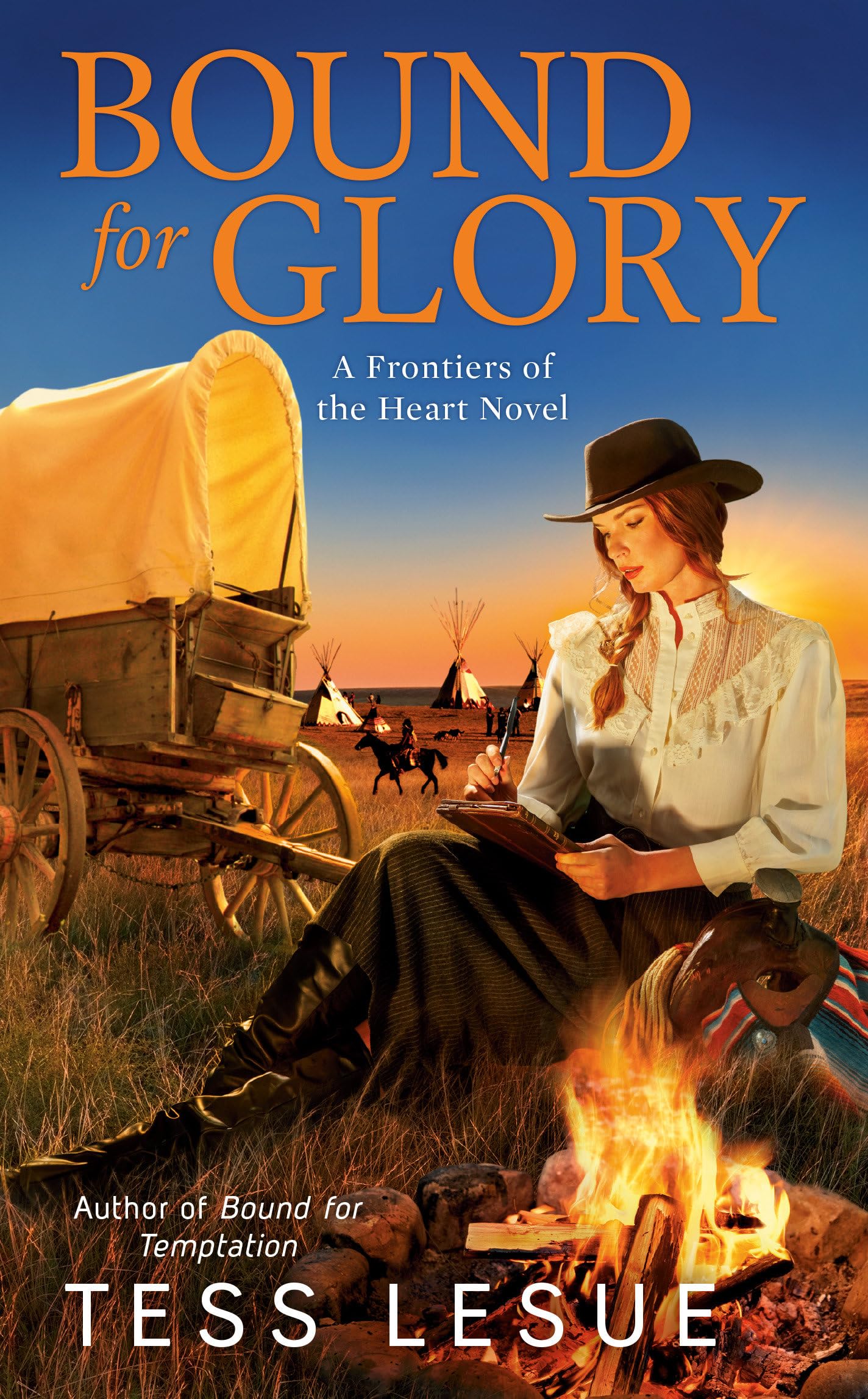 Bound for Glory: A Frontiers of the Heart Novel Historical Fiction