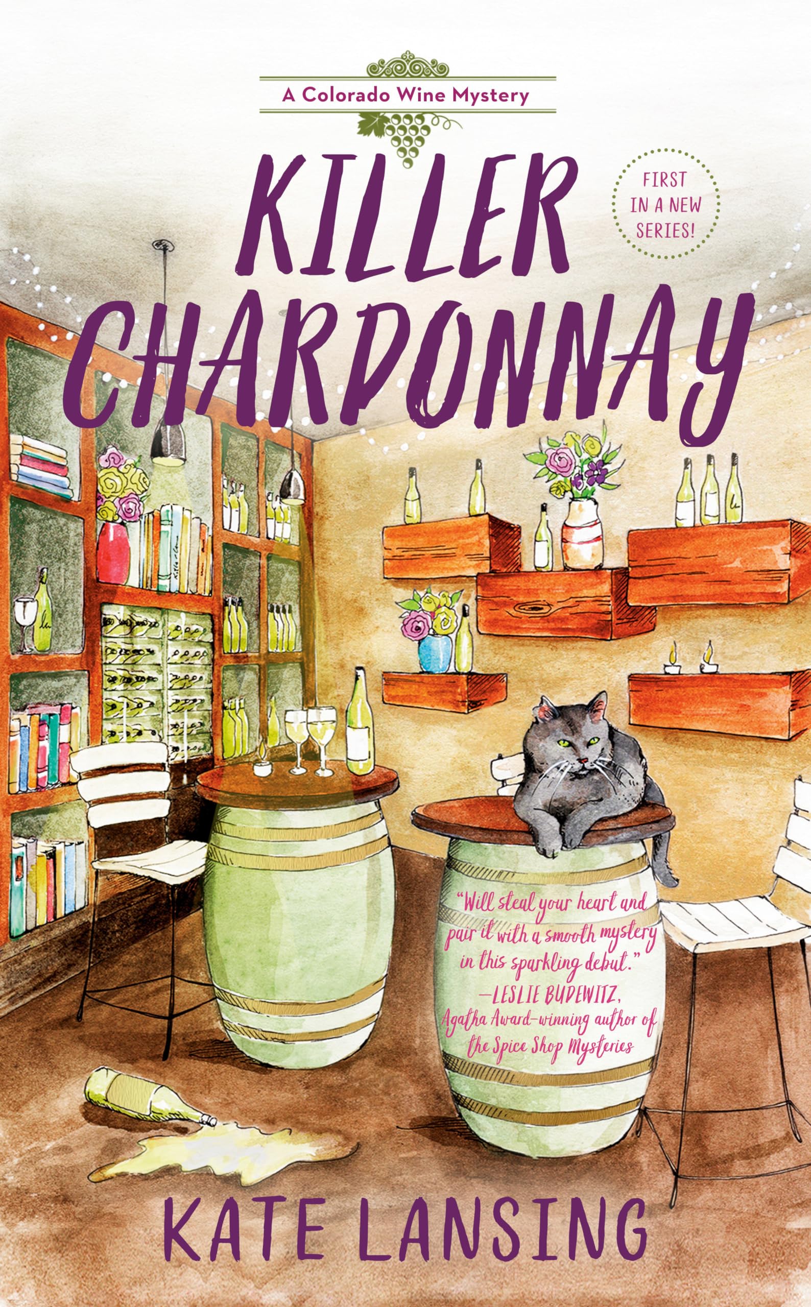 Killer Chardonnay (A Colorado Wine Mystery, Band 1) Contemporary literature