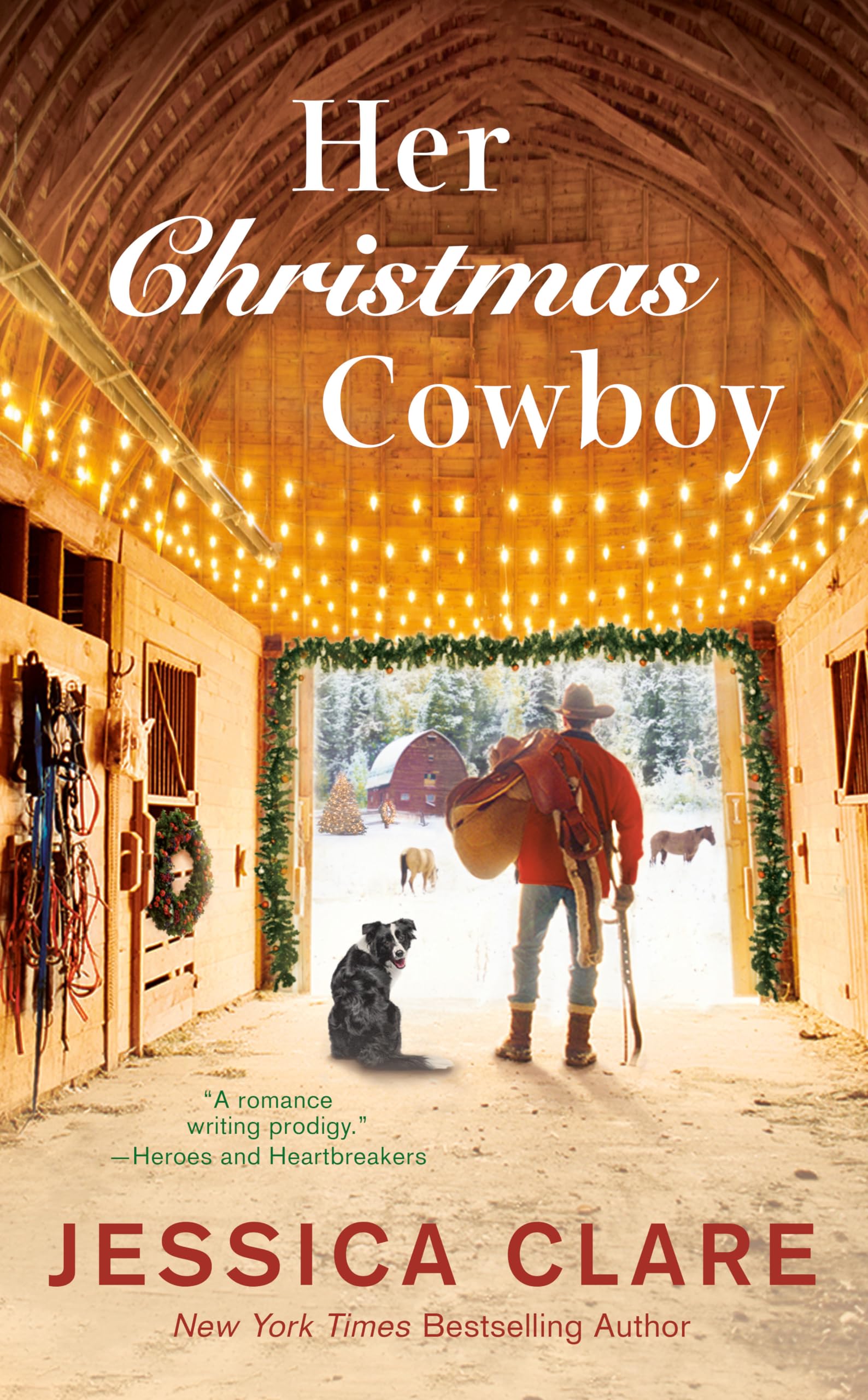 Her Christmas Cowboy (The Wyoming Cowboys Series, Band 5) Contemporary literature