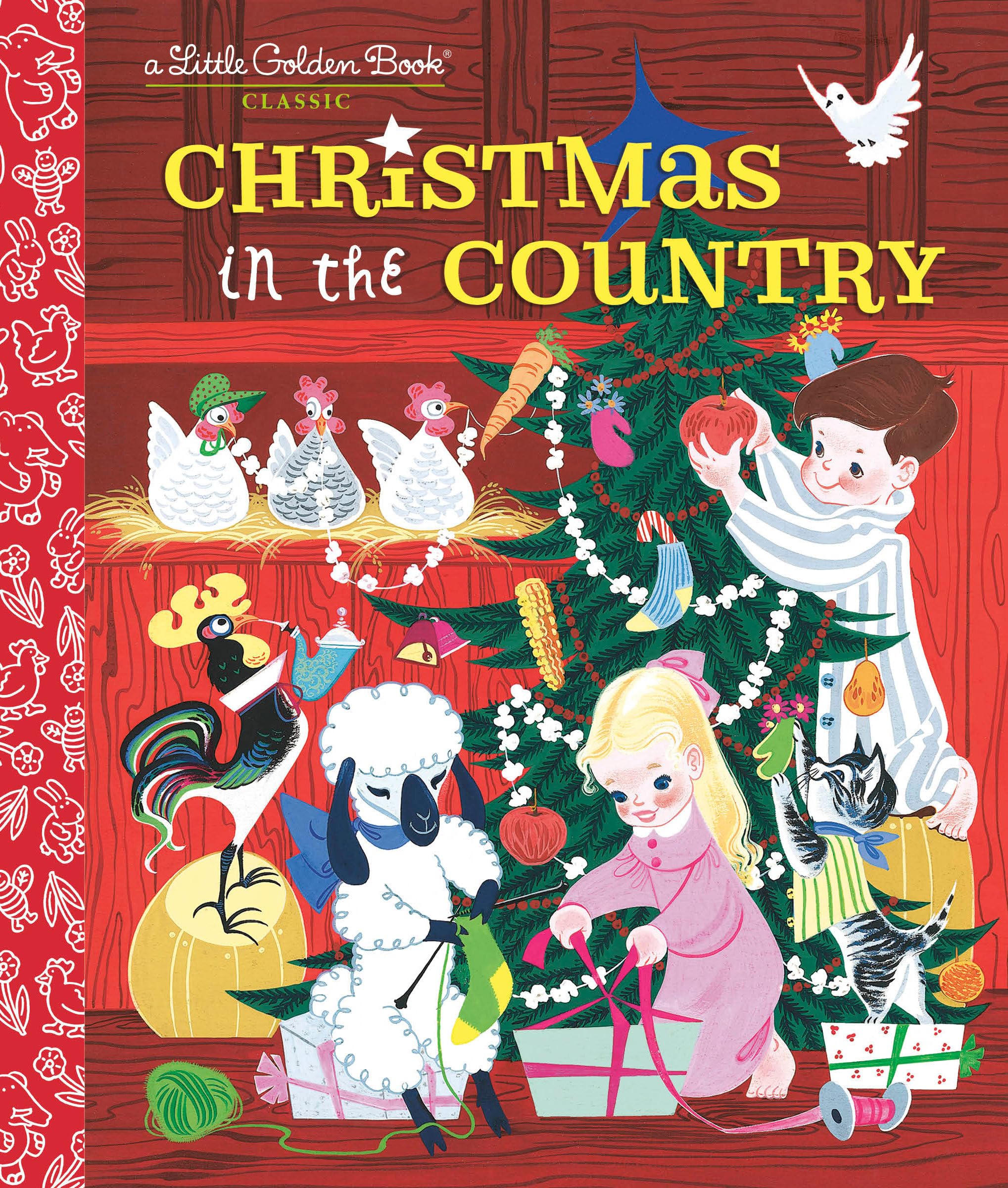 Christmas in the Country (Little Golden Book) Parents & Children