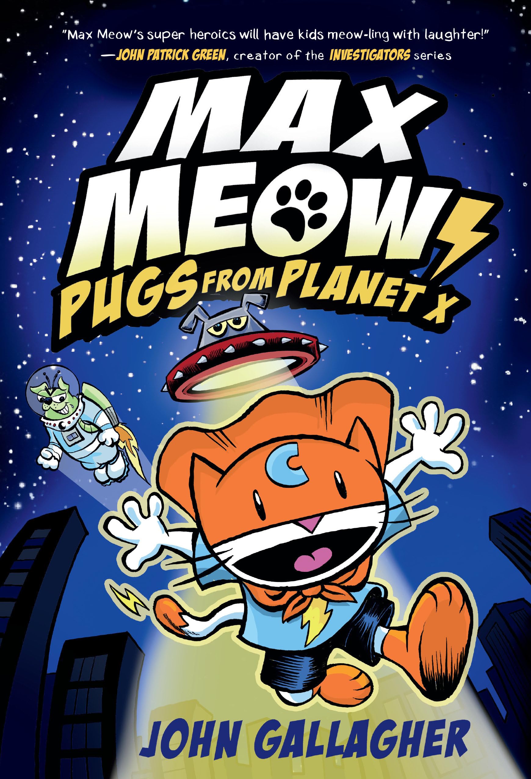 Max Meow Book 3: Pugs from Planet X: (A Graphic Novel) Manga