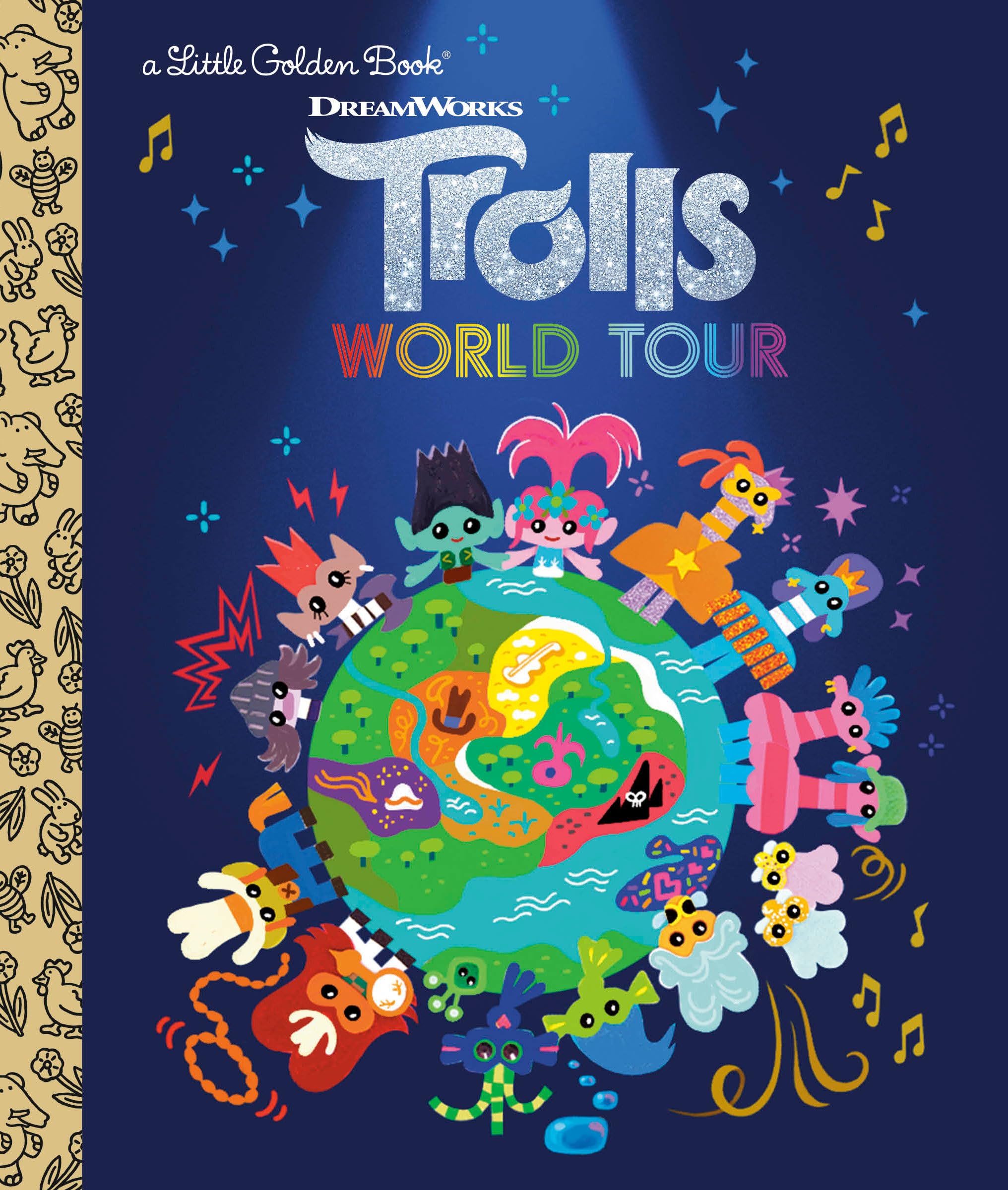 Trolls World Tour Little Golden Book (DreamWorks Trolls World Tour) Manga